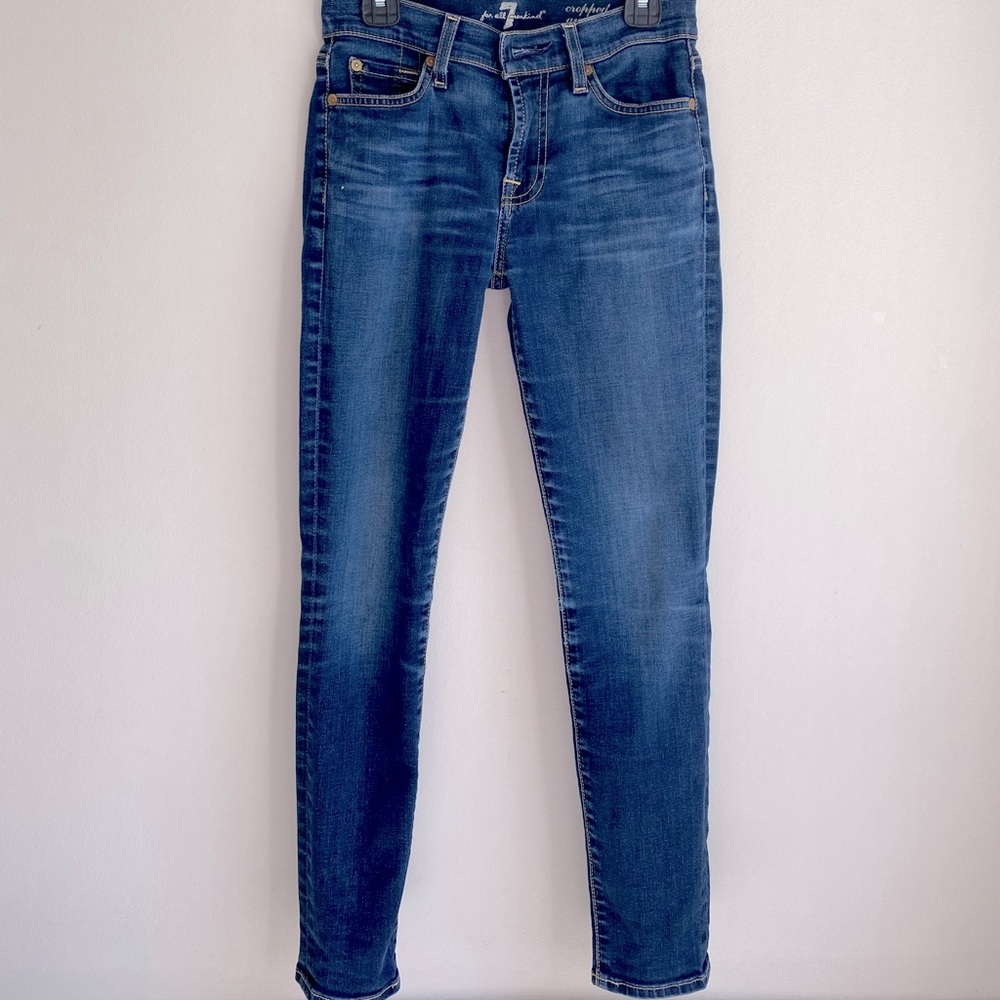 For  all 7 mankind Jeans, middle waist! Stretch fabric! Casual classic style!